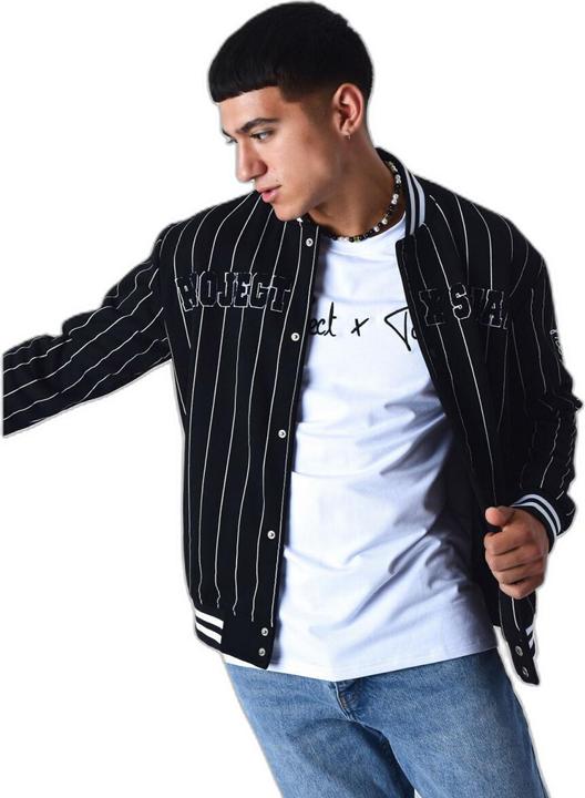 Actual product image Project X Paris varsity style jacket with stripes (XL)