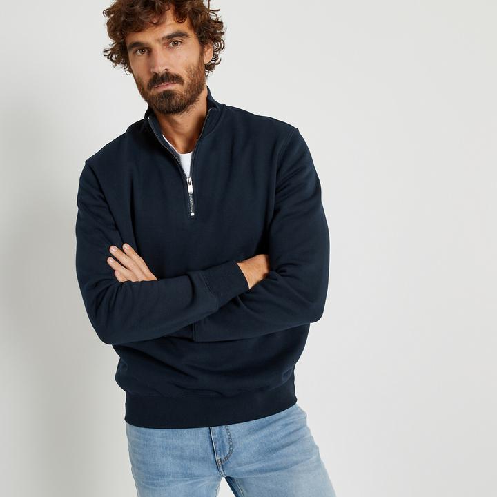 Produktbild La Redoute Collections Sweatshirt im Troyer-Stil (L)