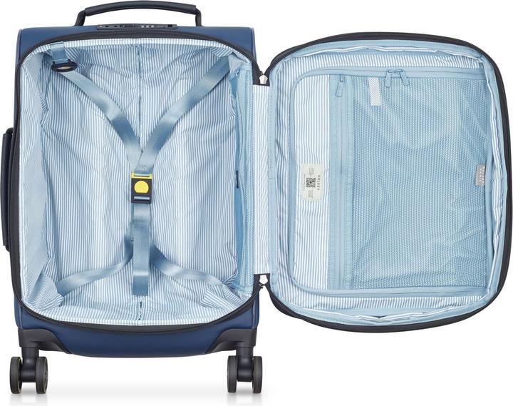Immagine prodotto Delsey Turenne Soft Carrello da cabina a 4 ruote da 56 cm con piega elastica (44 l, Bagaglio a mano (fino a 50 litri))