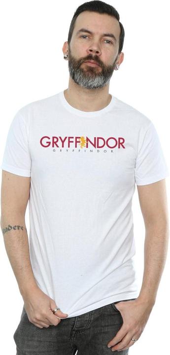 Actual product image Mens Gryffindor Text T-Shirt (XL)