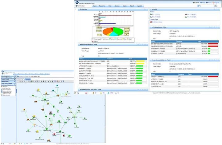 Actual product image HPE IMC Software, Basic, 50 nodes (50 Devices)