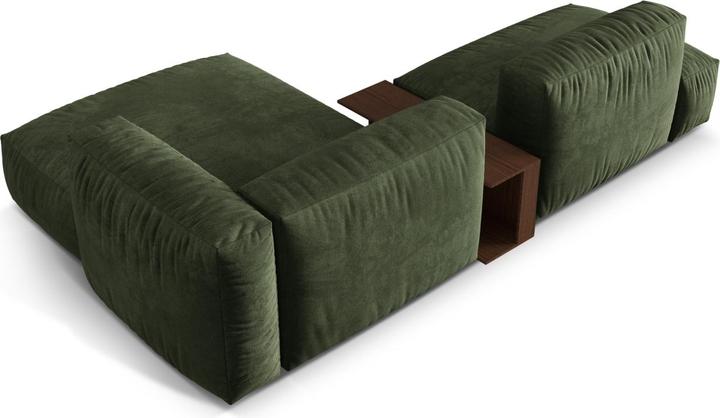Image du produit Micadoni Canapé D'Angle Droit Modulaire, "Martina", 2 Places, 292x176x75 Fabriqué en Europe (Canapé d'angle)