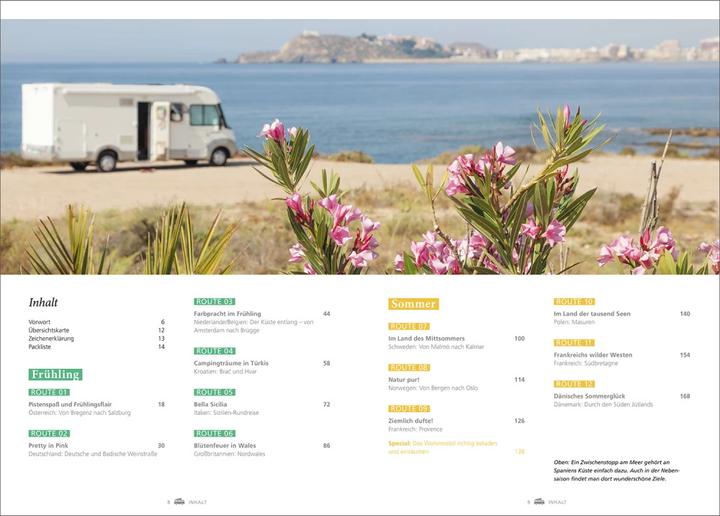 Produktbild Wann wohin mit dem Wohnmobil Europa (Deutsch, Andrea Lammert, Daniela Schetar, Oliver Breda, Walter M. Weiss, Cornelia Hammelmann, Robert Fischer, Susanne Lipps, Rita Henss, Christa Pppelmann, Christiane Gsanger, 2023)