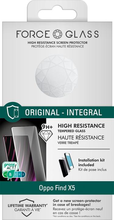 Produktbild Bigben Connected Displayschutz aus Glas (1 Stück, Oppo Find X5)
