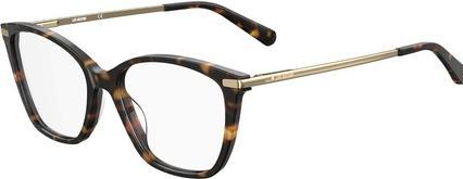 Actual product image Moschino Love Sunglasses 53 086/17 Havana