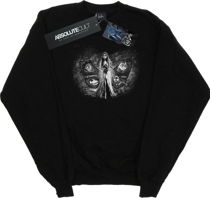 Actual product image Corpse Bride Mens Love Triangle Sweatshirt (XXL)