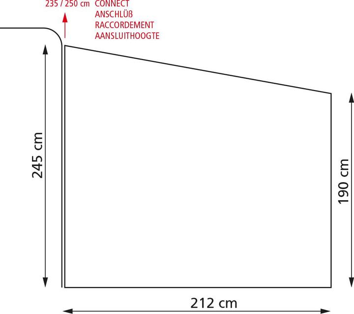 Produktbild Eurotrail Bergen Cs 360 (Vorzelt, 8.80 kg)