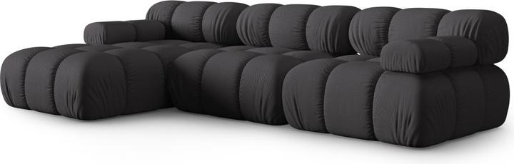 Image du produit Micadoni Canapé D'Angle Gauche Modulaire, "Bellis", 4 Places, 282x155x70Fabriqué en Europe (Canapé d'angle)