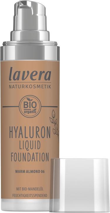 Immagine prodotto Lavera Trucco organico liquido Hyaluron N°06 Mandorla calda - 30ml - (06)