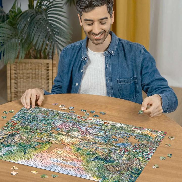 Immagine prodotto Ravensburger Puzzle 12001089- Biciclette da sogno ad Amsterdam - Puzzle da 1000 pezzi per adulti (1000 pezzi)