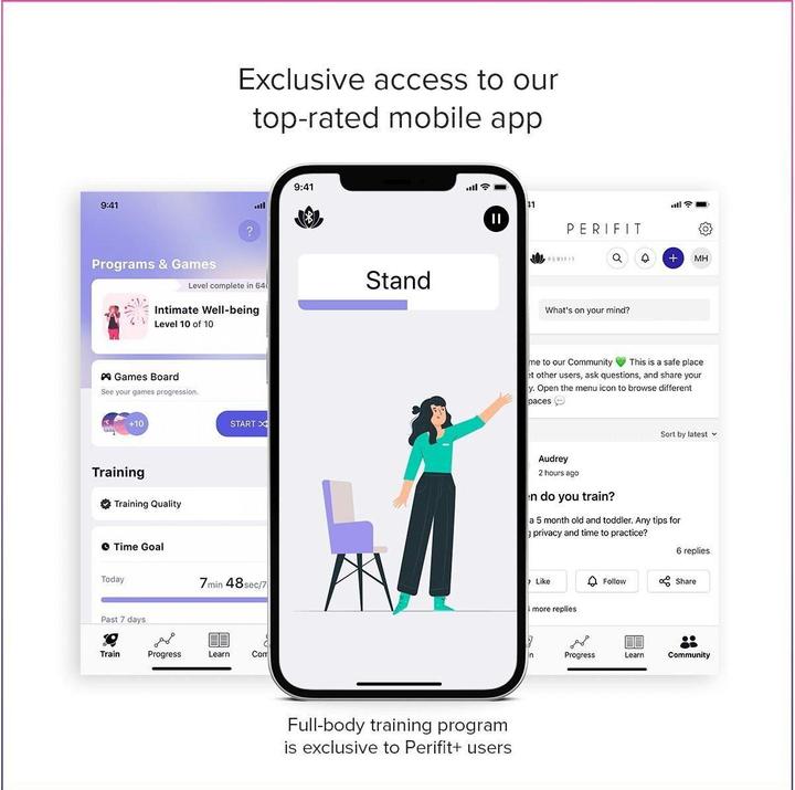 Actual product image Perifit Care+ Networked perineal probe (80 G)
