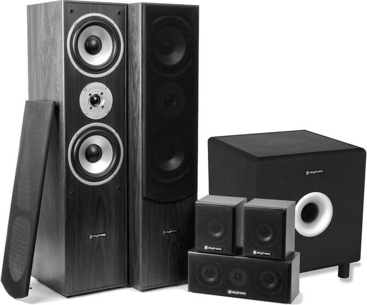 Image du produit Fenton 5.1 home cinéma surround speakerset 1300W met 8 subwoofers (1 paire)