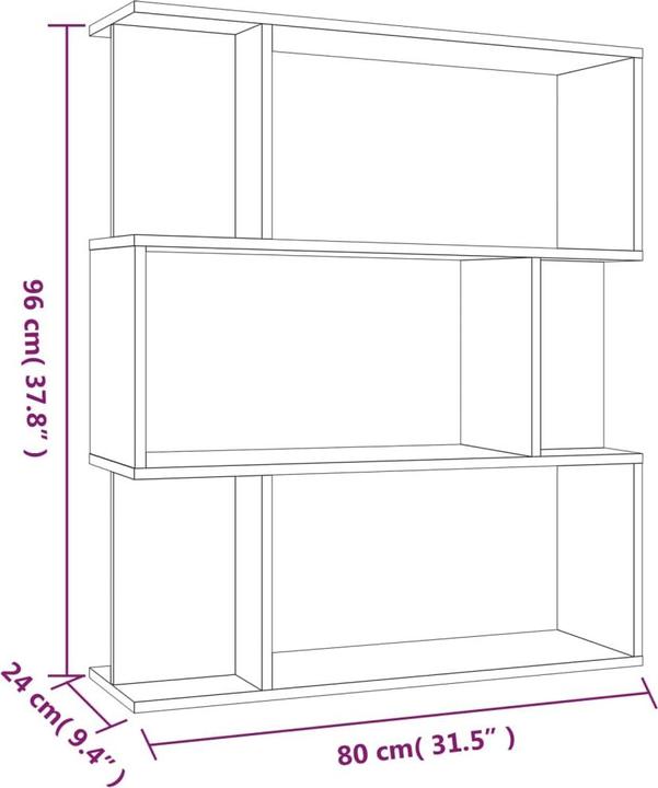 Produktbild VidaXL Donato (80 x 24 x 96 cm)
