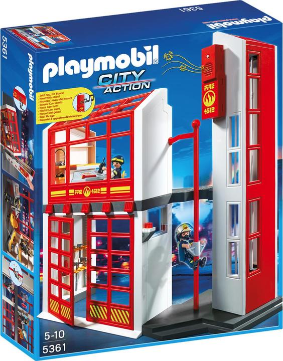 Actual product image Playmobil Fire station (5361)