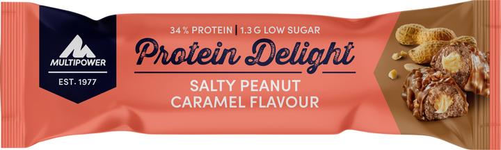 Image du produit Multipower Protein Delight Salty Peanut Caramel (18x35g) (Caramel à la noix de pécan salée, 1 pcs, 36 g)