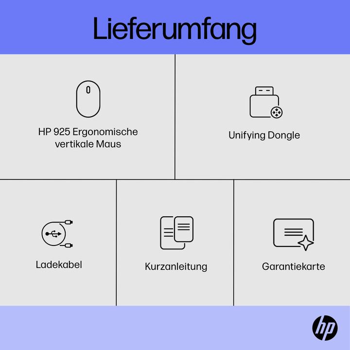 Actual product image HP 920 Ergonomic Wireless Mouse (Wireless)