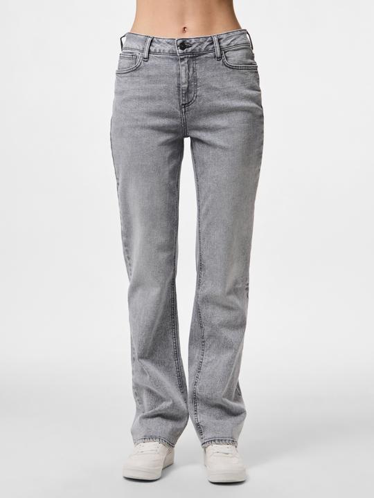 Produktbild Pieces Pckelly Mw Straight Jeans Lg Noos Bc (26)