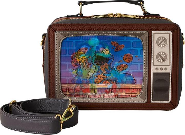 Image du produit Loungefly Sesamstrasse by Umhängetasche Retro TV