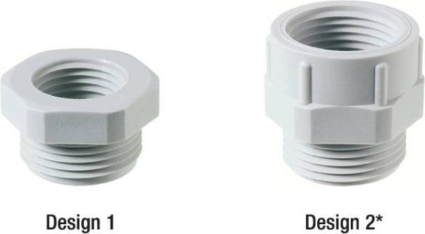 Image du produit Jacob Réducteur mâle PG13,5 femelle PG9Polyamide, gris clair RAL 7035