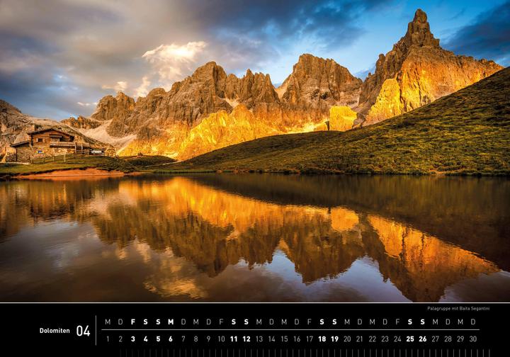 Produktbild Dolomiten Premiumkalender 2026 (50 x 35 cm, Deutsch)