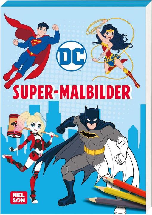 Produktbild DC Superhelden: Super-Malbilder