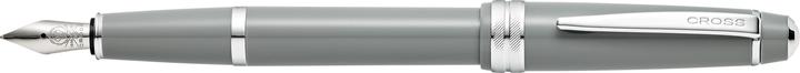 Produktbild Cross Füllfederhalter Bailey Light Grau-Lack M-Feder Geschenkbox (Grau-Lack, 1 x)