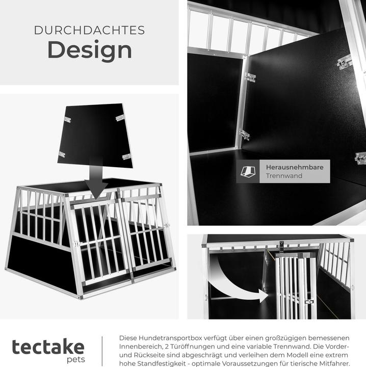 Image du produit tectake Double (Chien, Fermeture de sécurité)