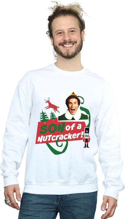 Actual product image Elf Mens Son Of A Nutcracker Sweatshirt (3XL)
