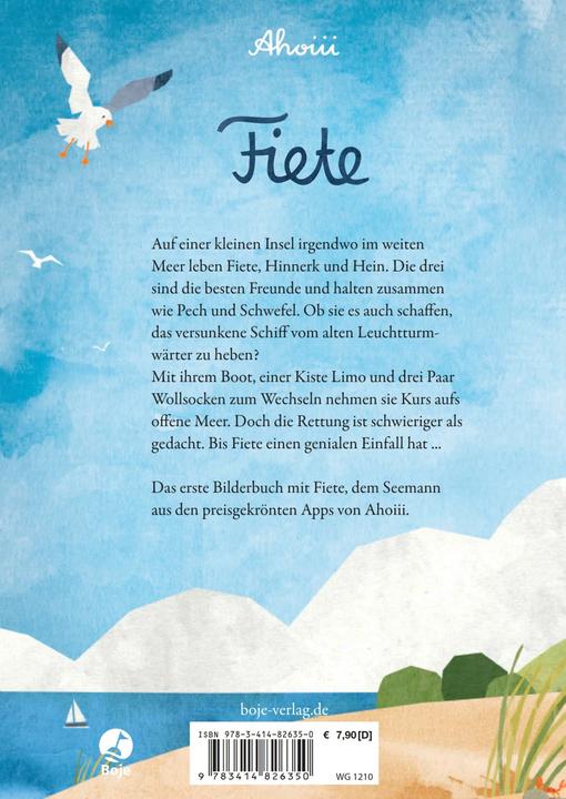 Produktbild Fiete - Das versunkene Schiff (Mini-Ausgabe) (Deutsch, Ahoiii Entertainment UG, 2022)