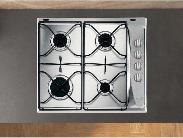 Whirlpool AKM 268/IX Hob Stainless steel Integrated gas hob 4 zone(s)