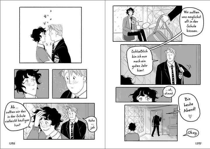 Actual product image Loewe Heartstopper Volume 5 (deutsche Hardcover-Ausgabe) (German, Alice Oseman, Anne Brauner, Loewe Graphix, 2023)