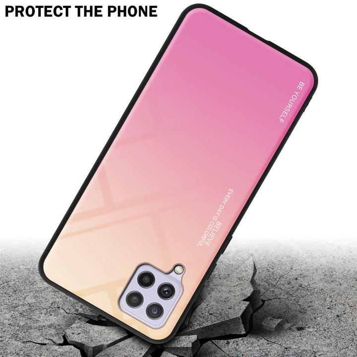 Actual product image Cadorabo TPU 2 colors glass envelope (Samsung Galaxy M22, Samsung Galaxy A22, Samsung Galaxy A32)