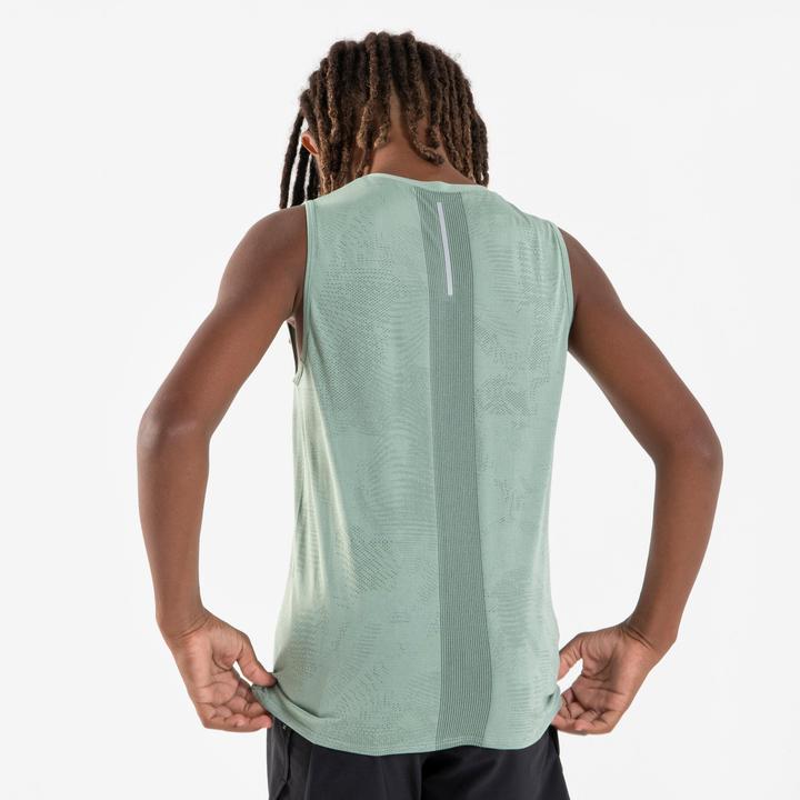 Produktbild Kiprun Lauf-Tanktop Kinder nahtlos - 900 Light grün (10, 11, 12)