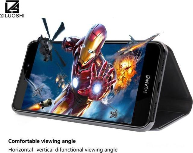 Actual product image MU Classic Mirror View Window Cover (Huawei Y6 Pro (2017))