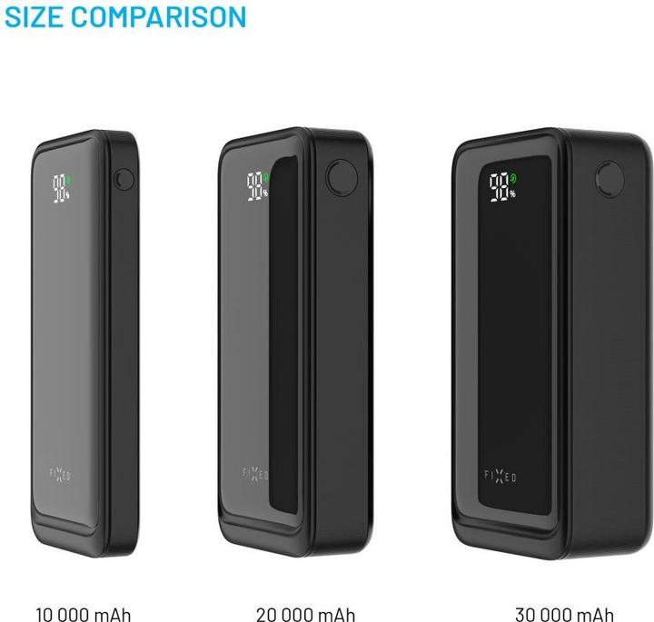 Actual product image Fixed Zen2 10, PD 20W, 10 000 mAh, black