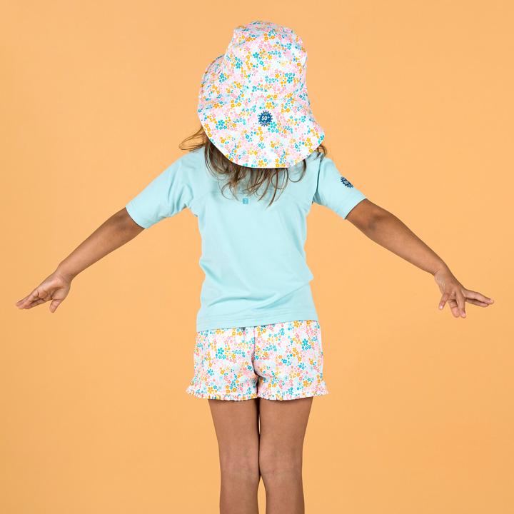 Image du produit Nabaiji T-shirt UV bébé manches courtes - bleu clair (76, 78, 80 C)