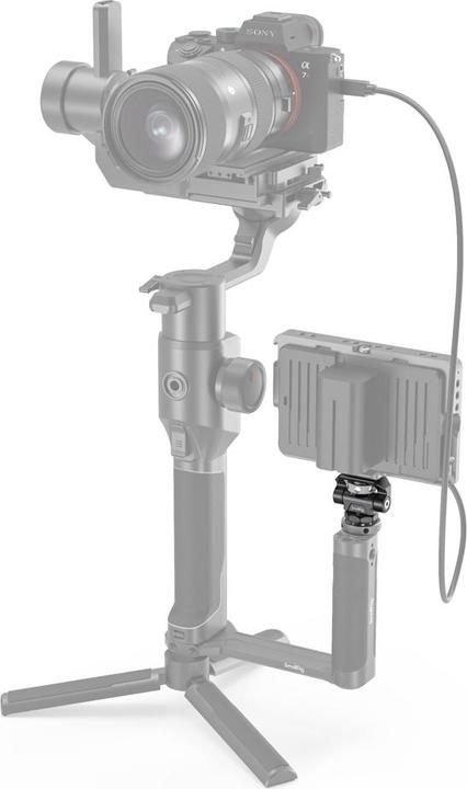 Immagine prodotto SmallRig Supporto per monitor orientabile e regolabile in inclinazione con attacco a slitta fredda (Accessori per monitor)