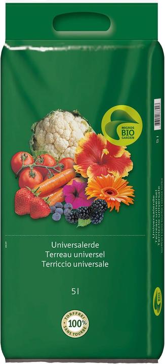 Image du produit Migros-Bio Garden Terreau universel (5 l, Sol sans tourbe)