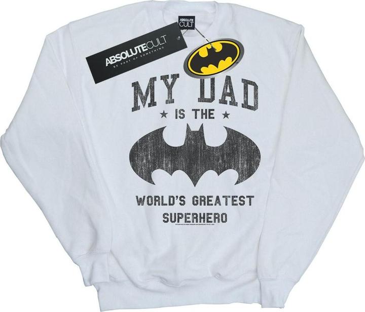 Immagine prodotto Batman My Dad Is A Superhero Felpa Ragazze (140, 146)