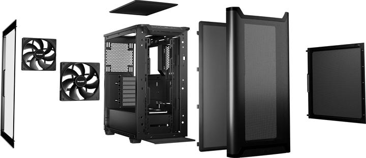 Actual product image be quiet! Pure Base 501 (ATX, mATX, Mini-ATX)