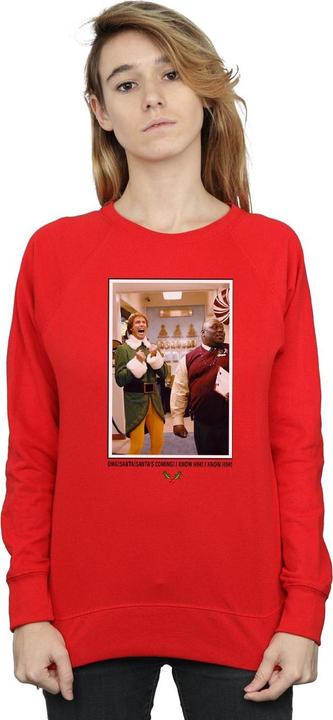 Immagine prodotto Elf OMG Santa Photo Felpa Donna (L)