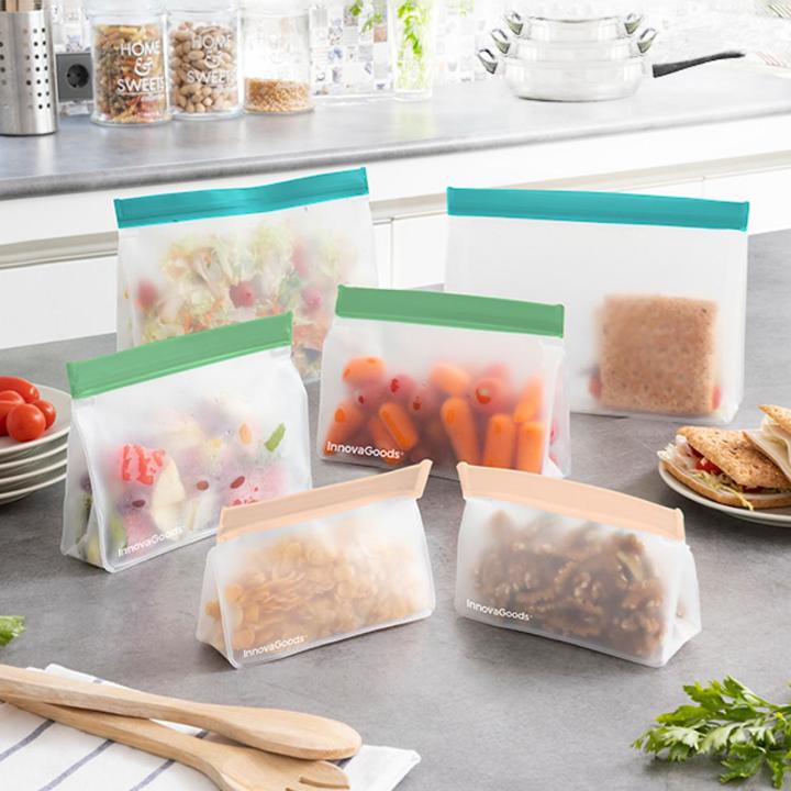 Actual product image InnovaGoods 6x sealable hermetic bags (6 x)