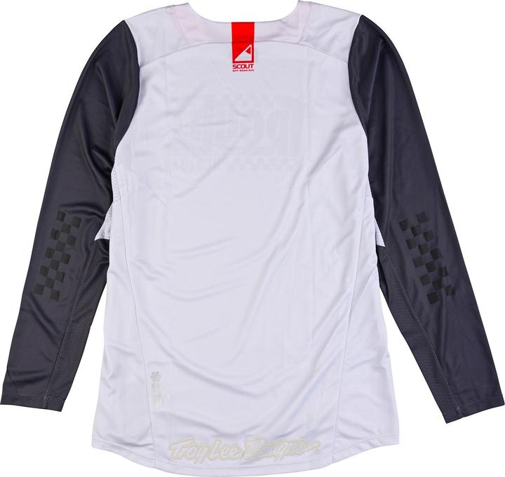 Actual product image Troy Lee Designs Scout GP Jersey, Big Lee, charcoal/fog, L (L)