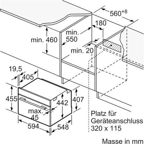 Actual product image Bosch Hausgeräte Cmg676bs1