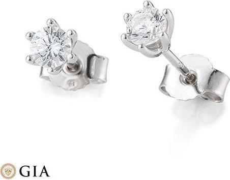 Image du produit Breuning Boucles d'oreilles 6 griffes (Or 750/18 K)