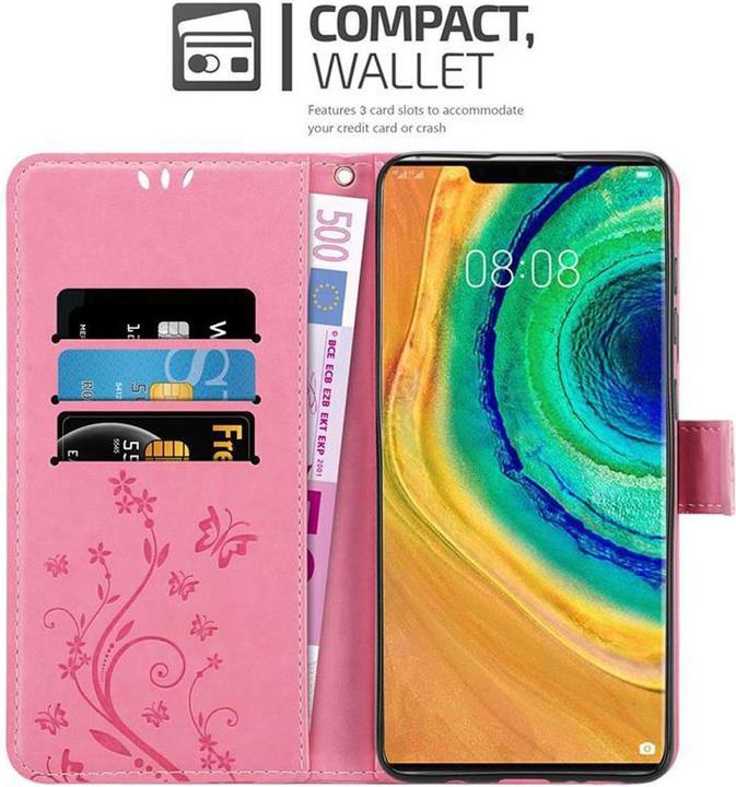 Productafbeelding Cadorabo Bloemen Boekomslag (Huawei Mate 30 Pro)