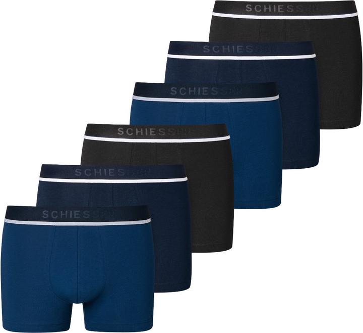 Image du produit Schiesser Lot de 6 - 95/5 - Organic Cotton Shorts / Pants (L, paquet de 6)