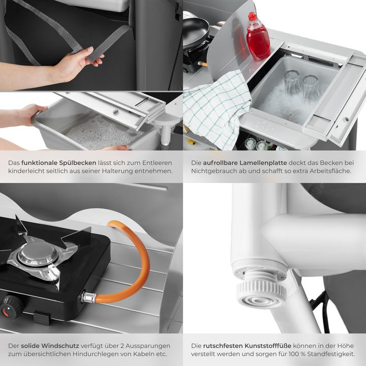 Produktbild tectake Campingküche