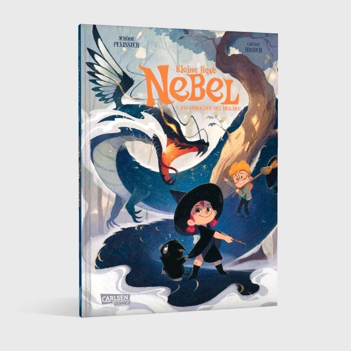 Actual product image Kleine Hexe Nebel 1: Das Erwachen des Drachen (German, Jérôme Pélissier, Carine Hinder, 2024)