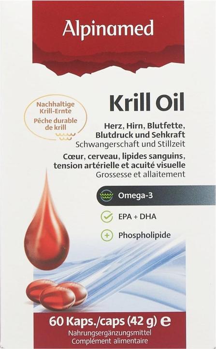 Immagine prodotto Alpinamed Capsule di olio di krill (60 Pezzo/i, Pillole, 80 g)
